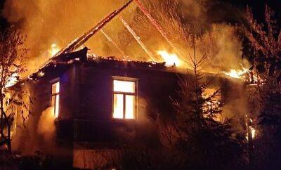 В Щучинском районе при пожаре погибли двое мужчин - grodnonews.by - Белоруссия - район Щучинский