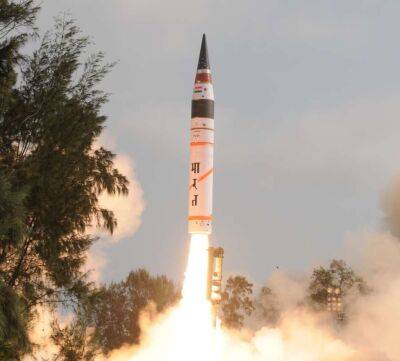 Індія випробувала нову міжконтинентальну балістичну ракету