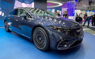 Электрический лифтбек Mercedes-Benz EQS появился в России