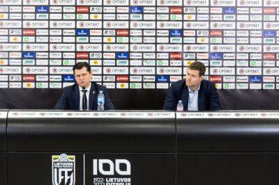 Лауринас Касчюнас - Литовская федерация футбола утвердит новую редакцию устава - obzor.lt - Литва