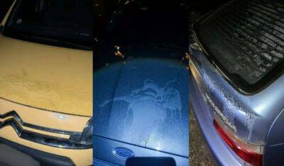 Облили кислотой, слили горючее и не только: десятки автовладельцев стали жертвами нападения в разных районах Днепра