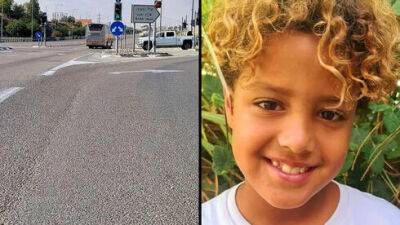 9-летний Гилель погиб в ДТП возле Арада, водитель сбежал с места аварии