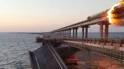 Голова СБУ вперше прокоментував вибух на Кримському мосту