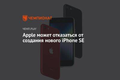 Минг Чи Куо - Apple может отказаться от создания нового iPhone SE - championat.com - Россия