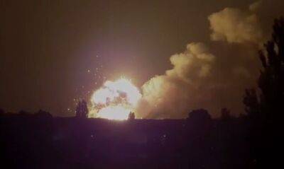Детонація тривала понад 20 годин: на Луганщині знищено ворожий склад боєприпасів