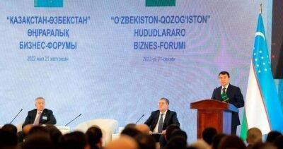 Бизнесмены Узбекистана и Казахстана подписали соглашения более чем на $3 млрд