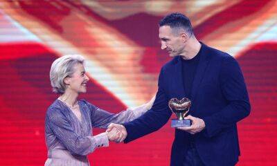 Владимир Кличко получил престижную международную награду за благотворительность