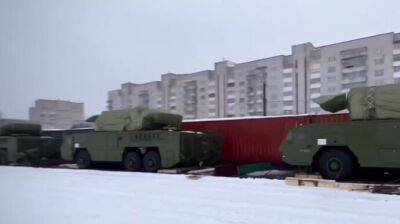 Россия перебросила в Беларусь зенитно-ракетные комплексы "Тор"