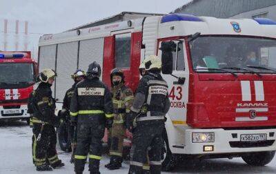 В Москве возник пожар на территории воинской части