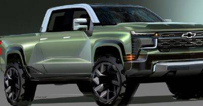 В General Motors впервые показали дизайн нового пикапа Silverado (фото)