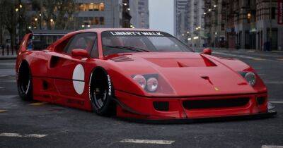 Японцы представили невероятный тюнинг для Ferrari F40 (видео)