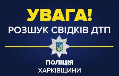 Полиция ищет свидетелей смертельного ДТП на Харьковщине