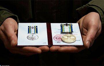Бойцы полка Калиновского получили награды «За мужество» от Минобороны Украины
