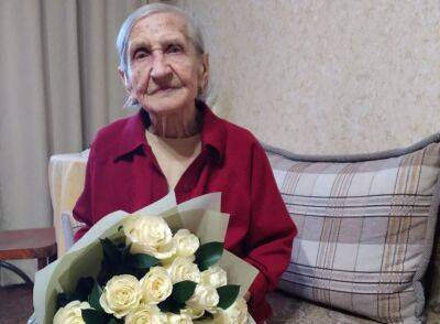 Участнице обороны Ленинграда Татьяне Петровне Дешкиной исполнилось 100 лет