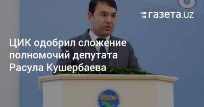 ЦИК одобрил досрочное сложение полномочий депутата Расула Кушербаева