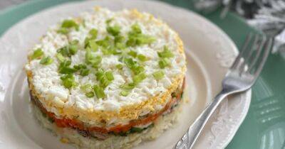Новогодний салат со шпротами: новый вкус рыбного блюда
