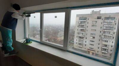 В Харькове восстановили почти 70 многоэтажек, поврежденных обстрелами