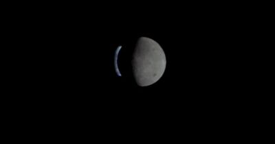 Отголоски полета корабля Orion. NASA показало, как Земля играет в "прятки" с Луной (видео)