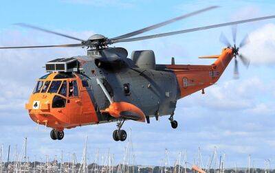 У Британії показали навчання українських військових на гелікоптерах Sea King