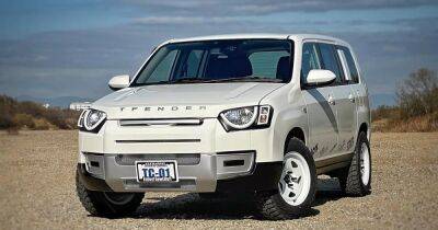 Самый доступный кроссовер Toyota скрестили с Land Rover Defender (фото)