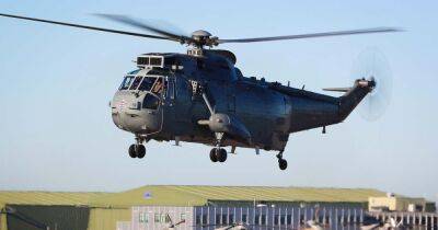В Британии показали обучение ВСУ на вертолетах Sea King (видео)