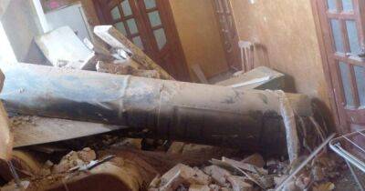 Российская ракета попала в дом на Прикарпатье, но чудом не разорвалась (ФОТО)