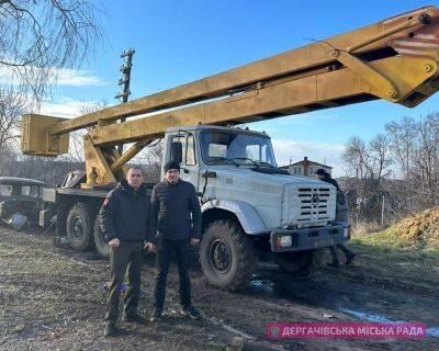 Вячеслав Задоренко - На Харьковщине «затрофеили» автовышку белгородских электриков - objectiv.tv - Украина