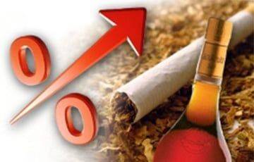 В Беларуси с нового года значительно вырастут цены на алкоголь и сигареты