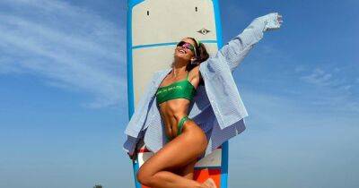 38-летняя модель Изабель Гулар демонстрирует идеальную фигуру (видео)