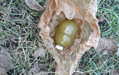 В Днепре нашли мешок гранат и мин в мусорном баке