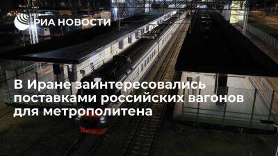 Советник губернатора Биназаде: Иран заинтересован в поставках российских вагонов для метро - smartmoney.one - Россия - Иран