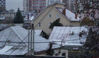 Первый снег в Одессе: второй год подряд 4 декабря (фоторепортаж)