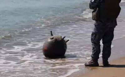 На одесское побережье выбросило противокорабельную мину | Новости Одессы