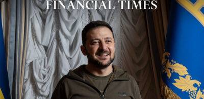 Британська Financial Times визнала Володимира Зеленського людиною року