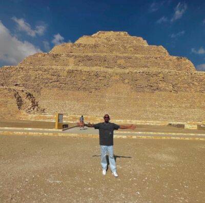 Льюис Хэмилтон отправился в Египет