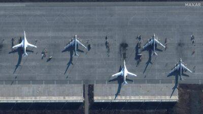 Maxar опубликовала снимки российской авиабазы, с которой враг наносит удары по Украине
