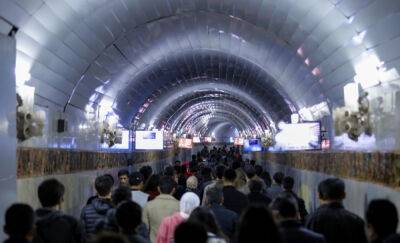 В связи с похолоданием метро перевезло рекордное количество пассажиров