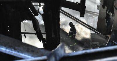 В Согде расследуют причину сильного пожара на АЗС в Истаравшане