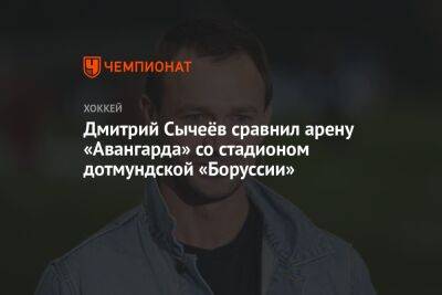 Дмитрий Сычеёв сравнил арену «Авангарда» со стадионом дотмундской «Боруссии»