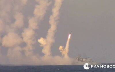 В РФ опубликовали видео пуска ракет на Украину