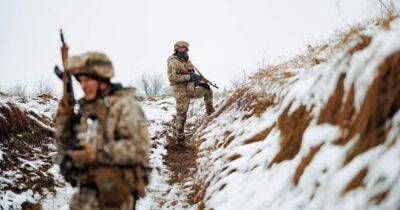 Украинские военные провели тренировку на границе с Беларусью (ВИДЕО)