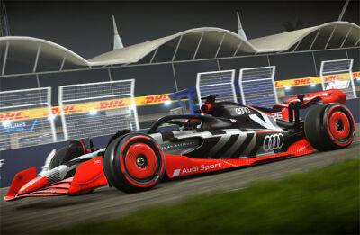 В игре F1 2022 появилась фирменная раскраска Audi