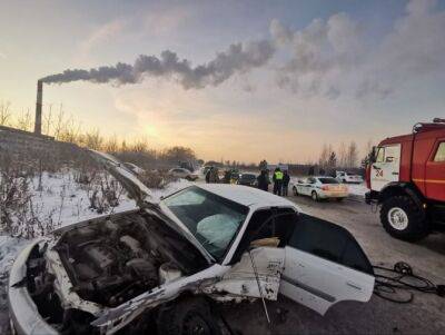 В Новосибирске столкнулись две «Тойоты», один человек погиб