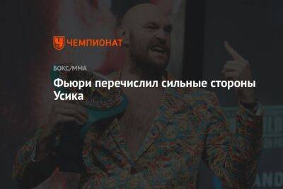 Фьюри перечислил сильные стороны Усика