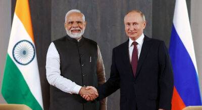 Прем&apos;єр Індії скасував зустріч із Путіним через війну в Україні, - Bloomberg