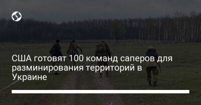 CША готовят 100 команд саперов для разминирования территорий в Украине