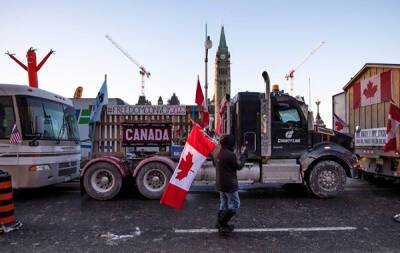 В Канаде обвинили Россию в организации протестов дальнобойщиков