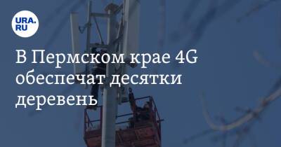 В Пермском крае 4G обеспечат десятки деревень