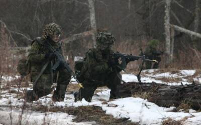 В Эстонии проходят ежегодные военные учения НАТО Winter Camp