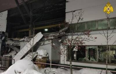 Три человека пострадали при обрушении литейного цеха в Малоярославце Калужской области